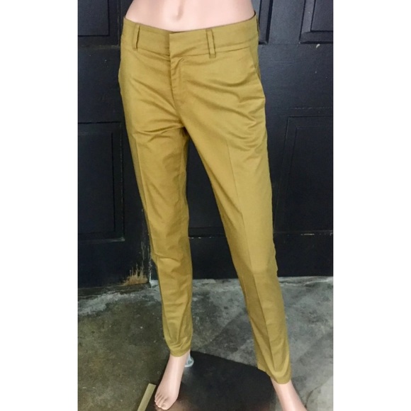 RED Valentino Pants - NWT RED VALENTINO Tobacco Gold Skinny Pants
